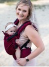 Babytragen Multi Soft: Diamond Maroon, 100% Baumwolle, Jacquardstoff