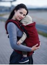 Babytrage  Multi Grow: Diamond Maroon, 100% Baumwolle, Jacquardstoff