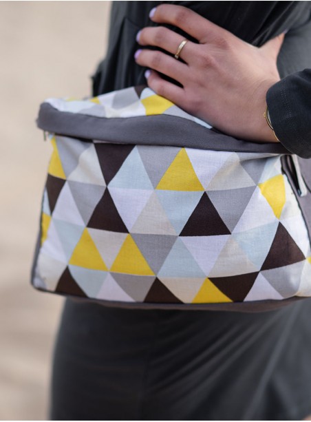 Waist Bag Yellow Triangles