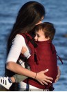 Babytragen Multi Soft: Diamond Maroon, 100% Baumwolle, Jacquardstoff