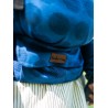 Multi Grow Carrier: Dots Light Blue, 100% cotton, jacquard