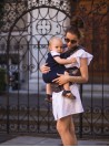 Multi Grow Carrier: Diamond Dark Blue, 100% cotton, jacquard