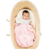 Gestrickte kinderdecke Pink, 100% baumwolle, 90x65 cm