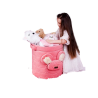 Teddy Toy basket Hearts Strawberry