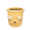 Teddy Toy basket Triangles Mustard