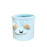 Kosz na zabawki Teddy Triangles Aquamarine