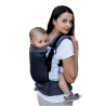 Babytrage Grow Air: Turquoise Zig Zag, 70% baumwolle 30% polyester