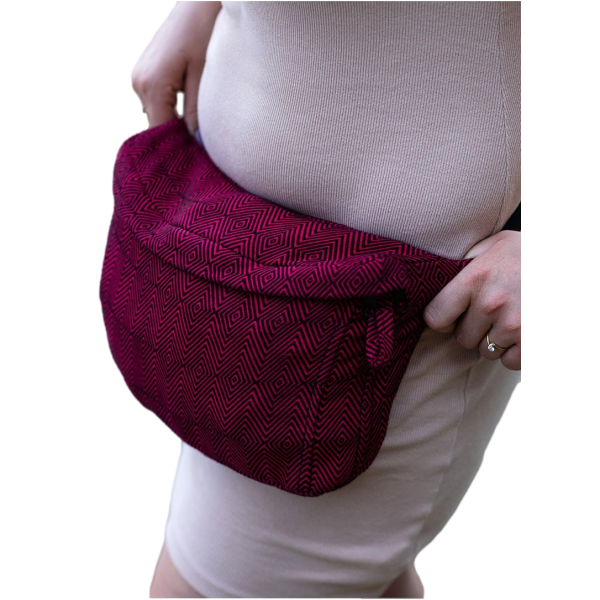 Hüfttasche Diamond Maroon