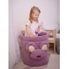 Teddy Toy basket Heather Bees