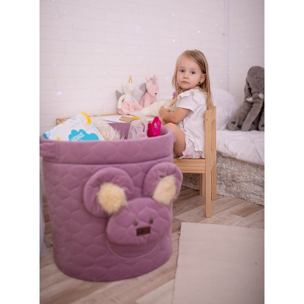 Kosz na zabawki Teddy Heather Bees
