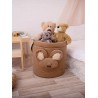 Teddy Toy basket in Clouds