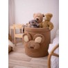 Teddy Toy basket in Clouds