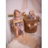 Teddy Toy basket in Clouds