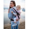 Multi Grow Carrier: Little Herringbone Pastel Rose, 100% cotton, jacquard