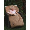 Dream Catcher sleeping bag Caramel Teddy in Clouds - 120x60 cm