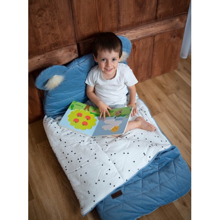 Dream Catcher sleeping bag Triangles Jeans - 145x70 cm