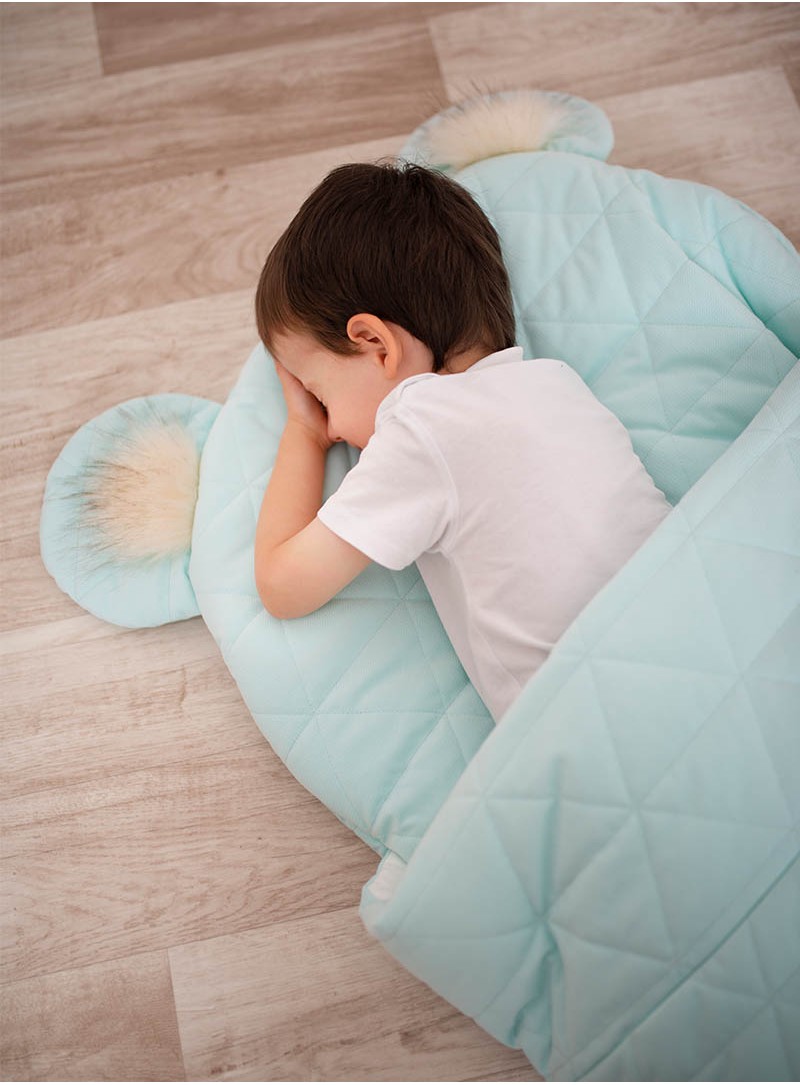 Dream Catcher sleeping bag Triangles Aquamarine 145x70 cm