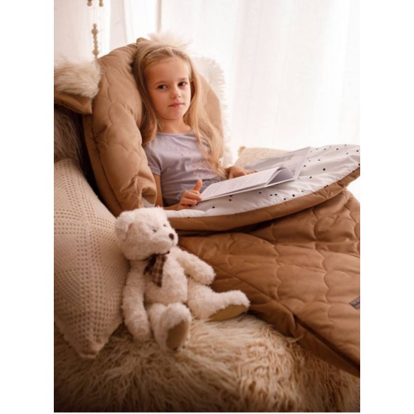 Schlafsäckchen Dream Catcher Caramel Teddy in Clouds - 120x60 cm
